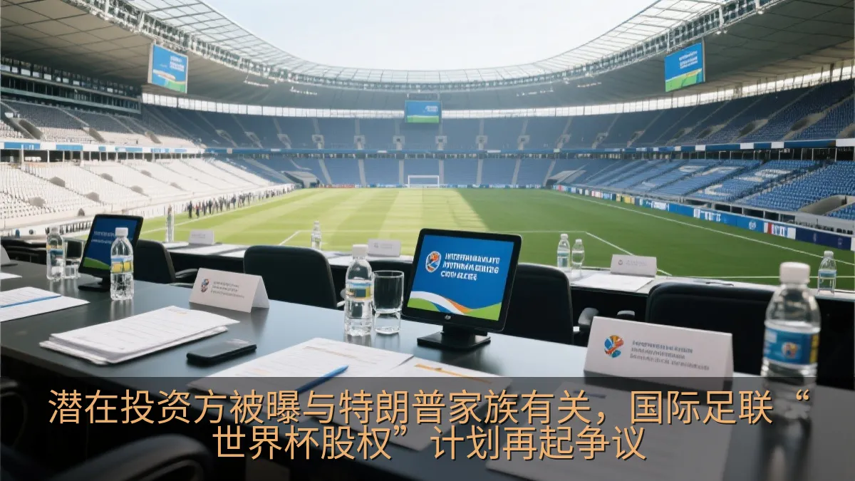 潜在投资方被曝与特朗普家族有关，国际足联“世界杯股权”计划再起争议