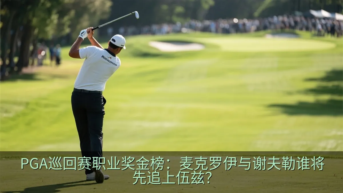 PGA巡回赛职业奖金榜：麦克罗伊与谢夫勒谁将先追上伍兹？